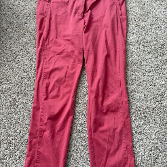 LOFT by Ann Taylor Marisa pants in pink, size 12. - Picture 2 of 6
